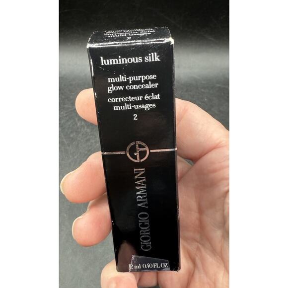 GIORGIO ARMANI Luminous Silk Glow Concealer #2 Multi-Purpose 12ml Made in France - Picture 4 of 8